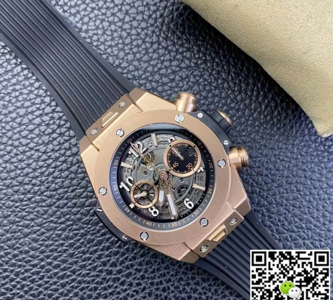 Hublot Big Bang 421.OX.1180.RX ZF Factory 1:1 Best Edition Replica Watch Rubber Strap